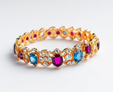 Emerald Gold Bracelet